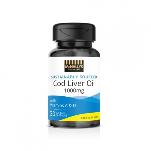 McNallys Cod Liver Oil 1000mg 30s